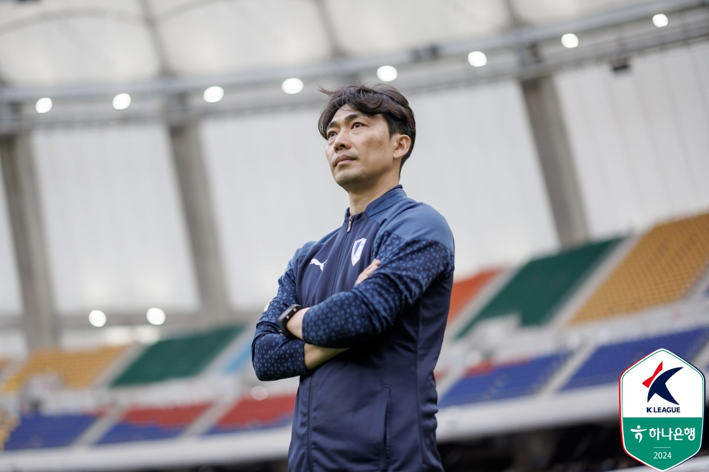 변성환 수원 삼성 감독. /사진=한국프로축구연맹 제공