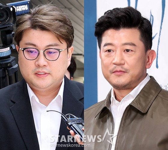 가수 김호중, 배우 박상민 /사진=스타뉴스