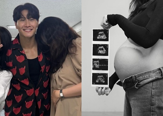 왼쪽부터 김종국, 우승희 /사진=소야, 우승희 각 인스타그램 캡처