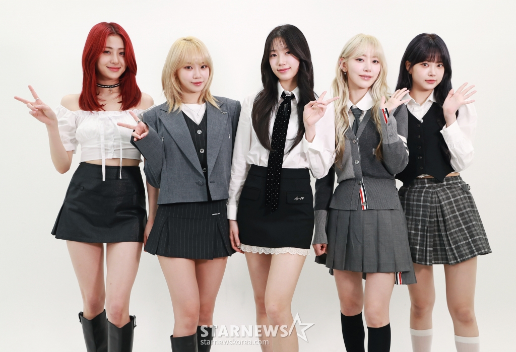 2024.03.26 걸그룹 르세라핌 AAA 인터뷰 /사진=이동훈