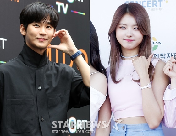 김수현, 임나영/사진=스타뉴스