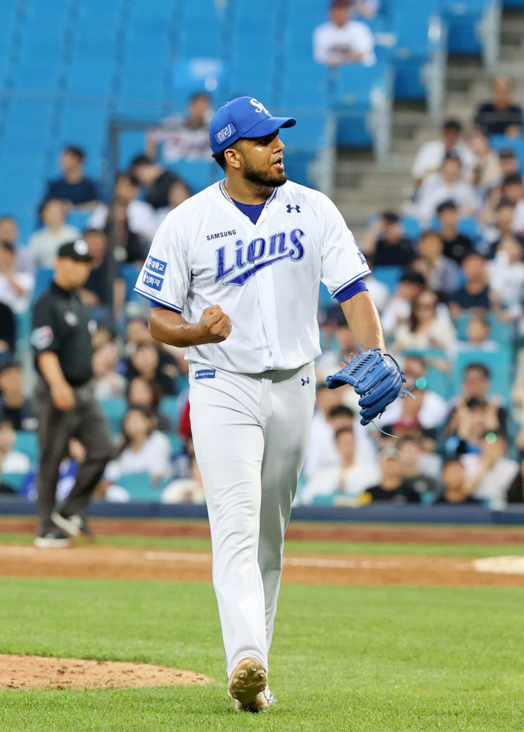 삼성 라이온즈 투수 레예스. /사진=삼성 라이온즈 제공