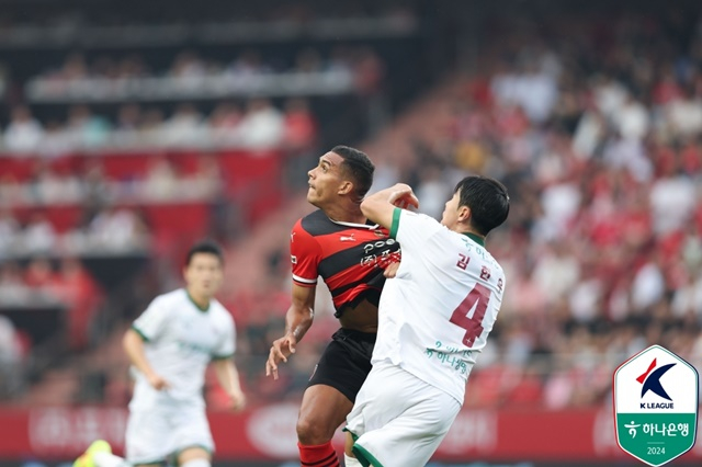 포항스틸러스-대전하나시티즌 경기. /사진=한국프로축구연맹 제공