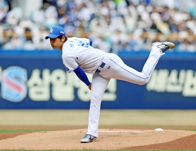 백정현. /사진=삼성 라이온즈 제공