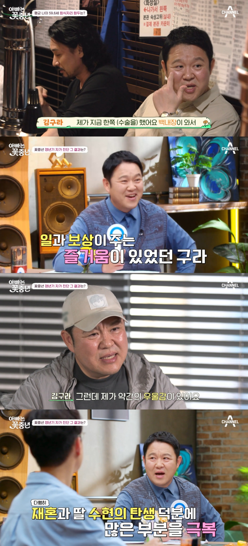 김구라 / 사진=채널A 아빠는 꽃중년