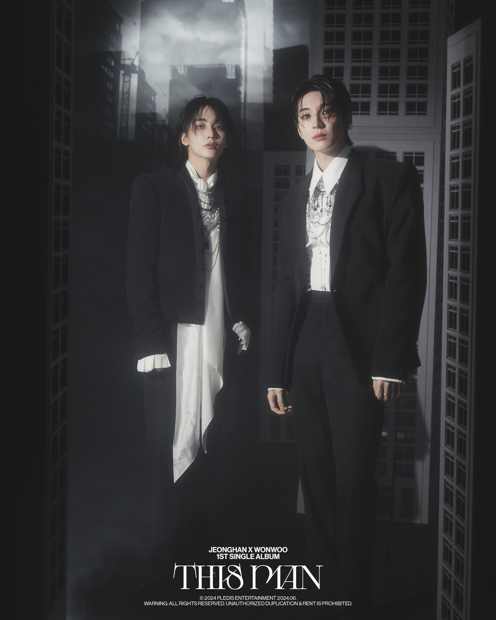 세븐틴 정한X원우 /사진제공=플레디스엔터테인먼트