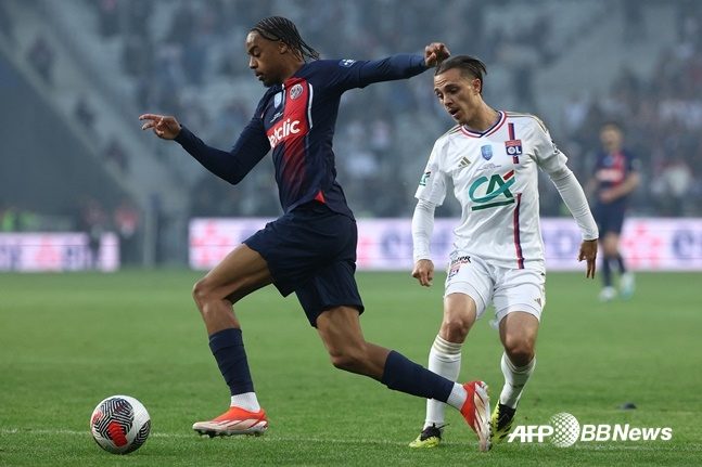 PSG 공격수 브래들리 바르콜라. /AFPBBNews=뉴스1