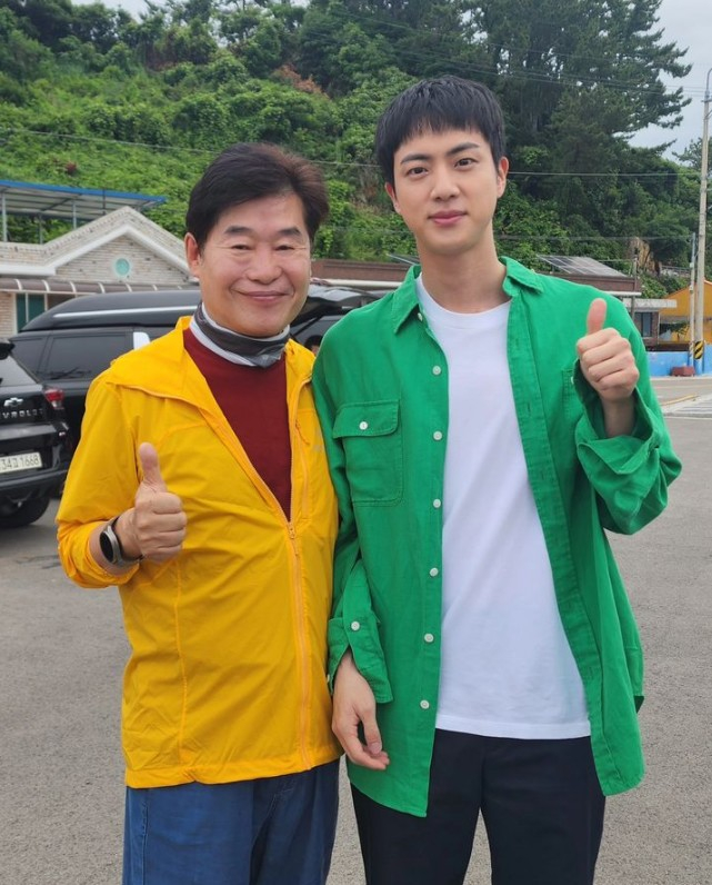 이연복(왼쪽)과 방탄소년단 진 /사진=이연복