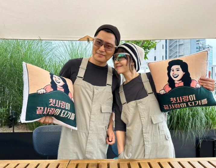 김태현(왼쪽)과 서정희 /사진=서정희 SNS