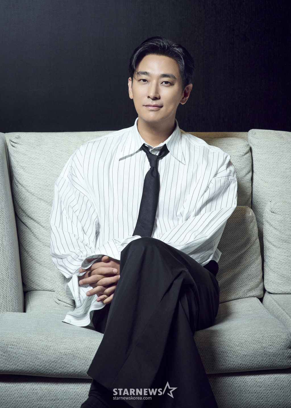 영화 '탈출: 프로젝트 사일런스'의 주연배우 주지훈이 10일 오후 진행된 인터뷰를 위해 포즈를 취하고 있다. /사진제공=CJENM 2024.07.10 /사진=이동훈