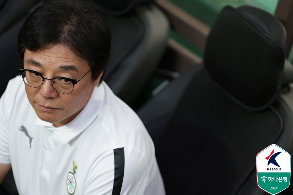 황선홍 대전 하나시티즌 감독. /사진=한국프로축구연맹 제공