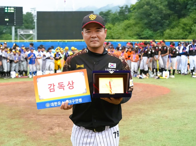 임동진 세종인터미들야구단 감독. /사진=대한유소년야구연맹