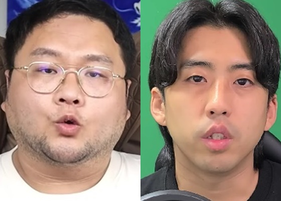 유튜버 구제역-전국진 /사진=각 유튜브 영상 캡처