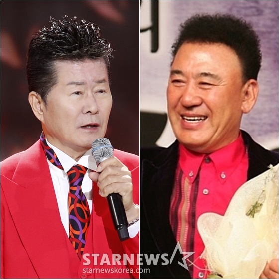 태진아(왼쪽)와 현철 /사진=뉴스1, 스타뉴스