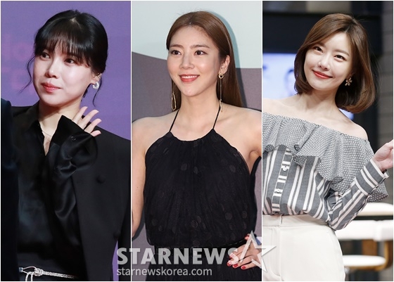 배다해(왼쪽부터), 손담비, 레이디제인/사진=스타뉴스