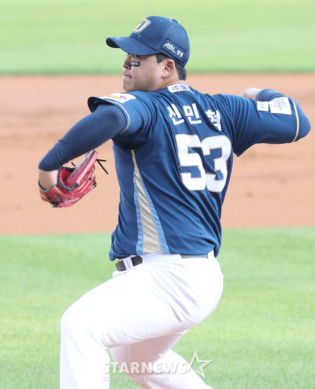 NC 신민혁. /사진=김진경 대기자