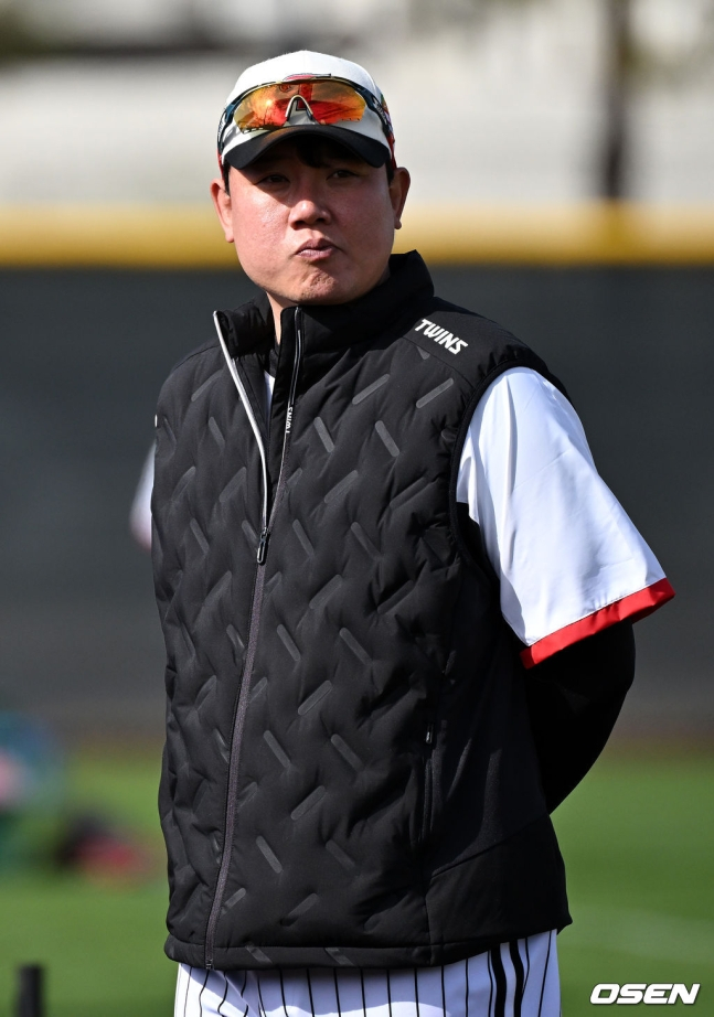 LG 시절 최승준 코치.