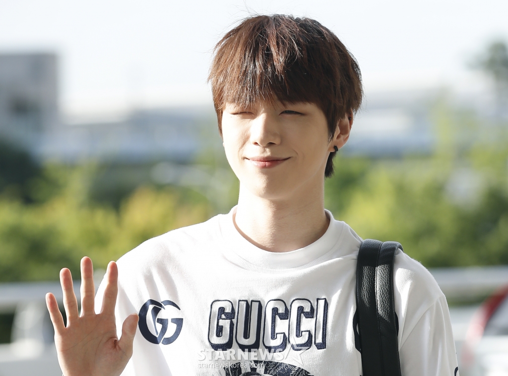 강다니엘 /사진=(김포공항=뉴스1) 권현진 기자