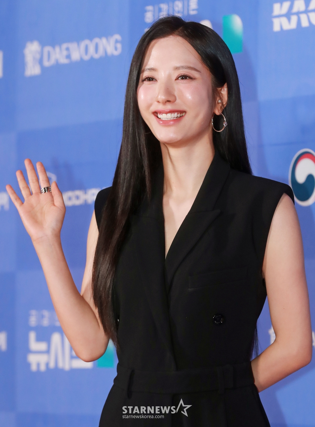 배우 김지연이 22일 오후 서울 역삼동 조선 팰리스 호텔에서 진행된 '제6회 뉴시스 한류엑스포’(2024 K-엑스포)에 참석해 포즈를 취하고 있다. /2022.08.22 /사진=이동훈