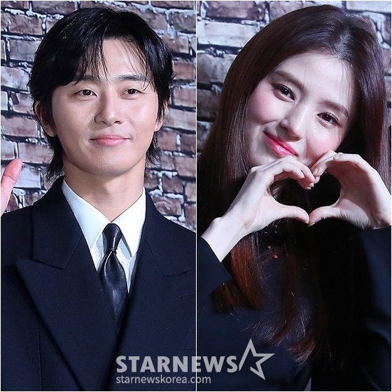 박서준(왼쪽)과 한소희 /사진=스타뉴스