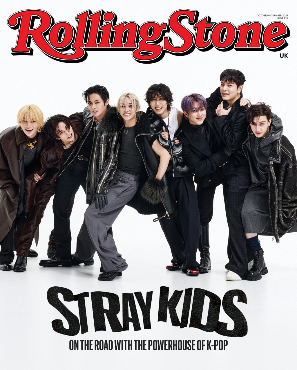 스트레이 키즈 Rolling Stone UK 커버 이미지/사진제공=Rolling Stone UK