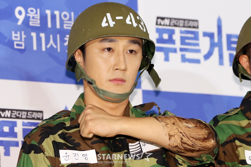 10일 오후 서울 마포구 상암동 CJ E&M센터에서 열린 tvN 시트콤 '푸른거탑 제로' 제작발표회 /사진=최부석 기자 my2eye@