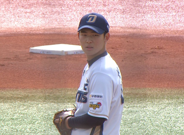 NC 신영우가 16일 열린 2024 울산-KBO Fall League LG전에서 투구하고 있다. /사진=KBO 제공