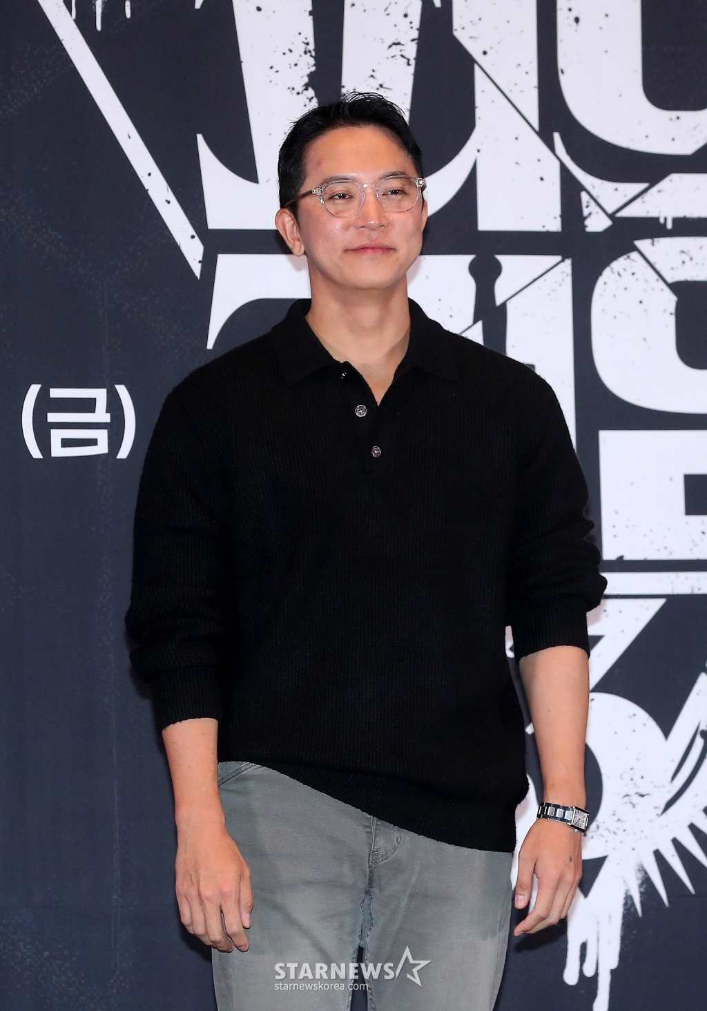방송인 주언규가 12일 오후 서울 성동구 메가박스 성수에서 진행된 웨이브 오리지널 '피의 게임 시즌3' 제작발표회에 참석해 포즈를 취하고 있다. '피의 게임3'는 서바이벌 레전드들과 신예들이 지킬 것인가, 뺏을 것인가를 두고 벌이는 생존지능 서바이벌. 오는 15일 공개. 2024.11.12 /사진=김창현 chmt@