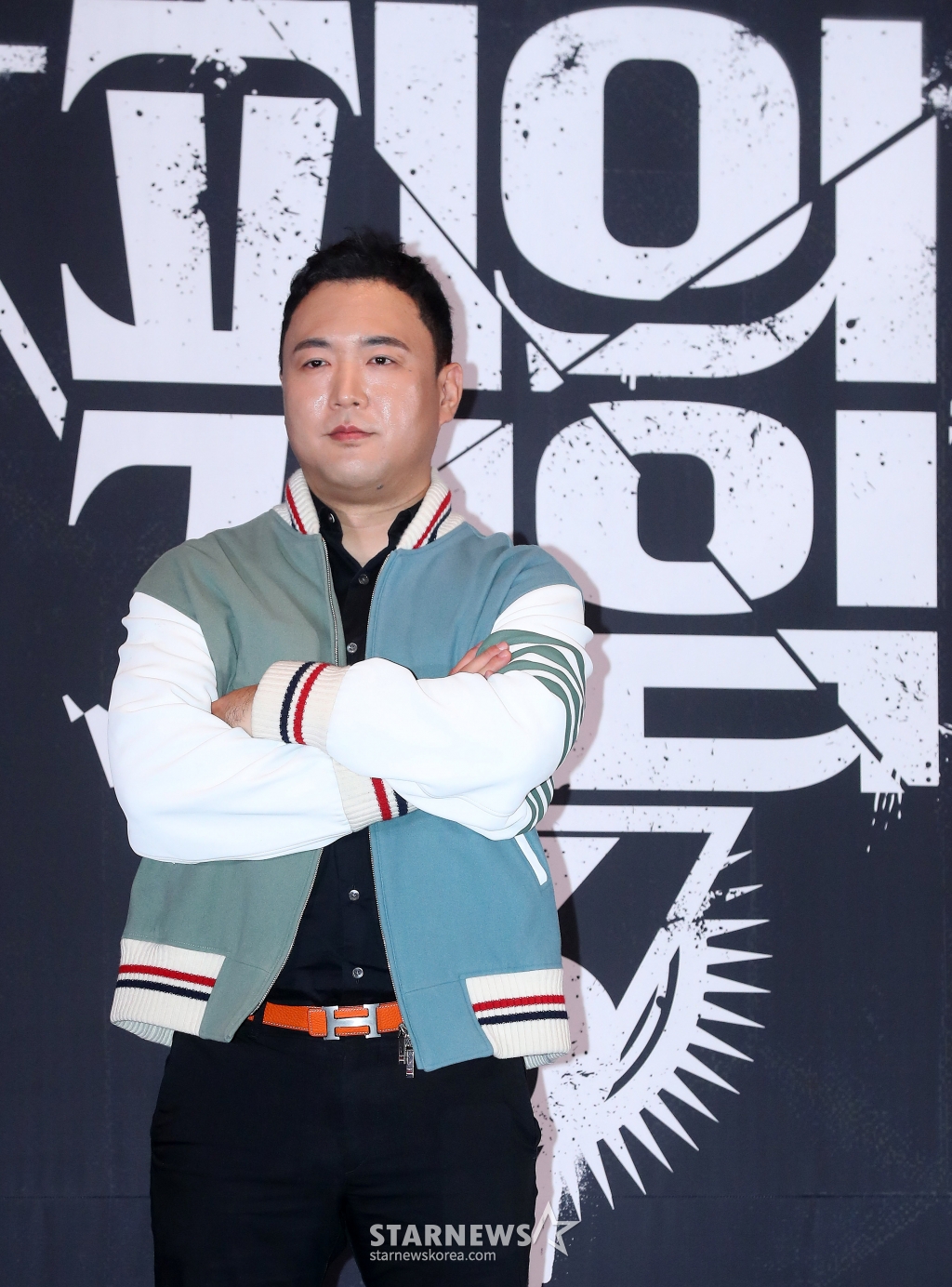 방송인 스티브예가 12일 오후 서울 성동구 메가박스 성수에서 진행된 웨이브 오리지널 '피의 게임 시즌3' 제작발표회에 참석해 포즈를 취하고 있다. '피의 게임3'는 서바이벌 레전드들과 신예들이 지킬 것인가, 뺏을 것인가를 두고 벌이는 생존지능 서바이벌. 오는 15일 공개. 2024.11.12 /사진=김창현 chmt@