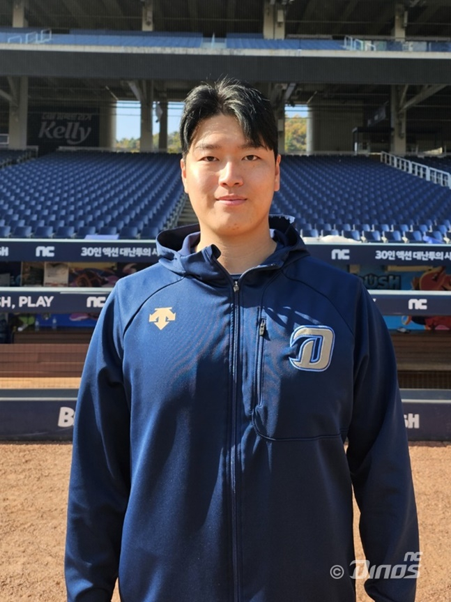 NC CAMP 1 MVP로 선정된 소이현. /사진=NC 다이노스 제공
