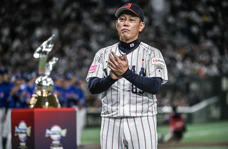 이바타 히로카즈 일본 야구 대표팀 감독. /사진=WBSC 공식 홈페이지