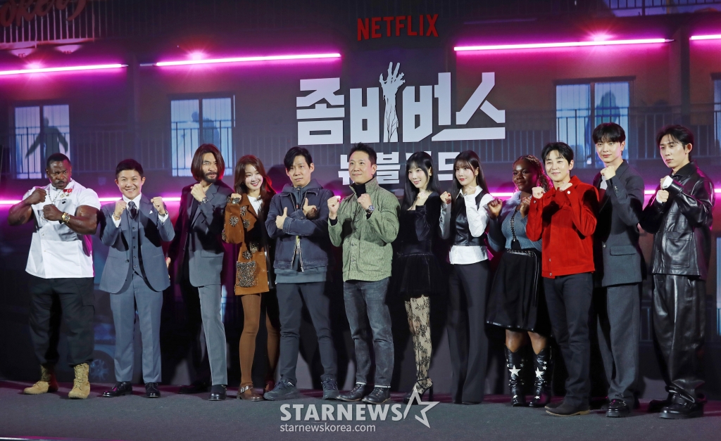 안드레 러시, 조세호, 노홍철, 이시영, 박진경PD, 문상돈PD, 태연, 박은비, 파트리샤, 딘딘, 육성재, 코드 쿤스트 /사진=이동훈 photoguy@