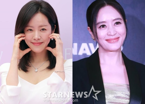 한지민, 김혜수 /사진=스타뉴스