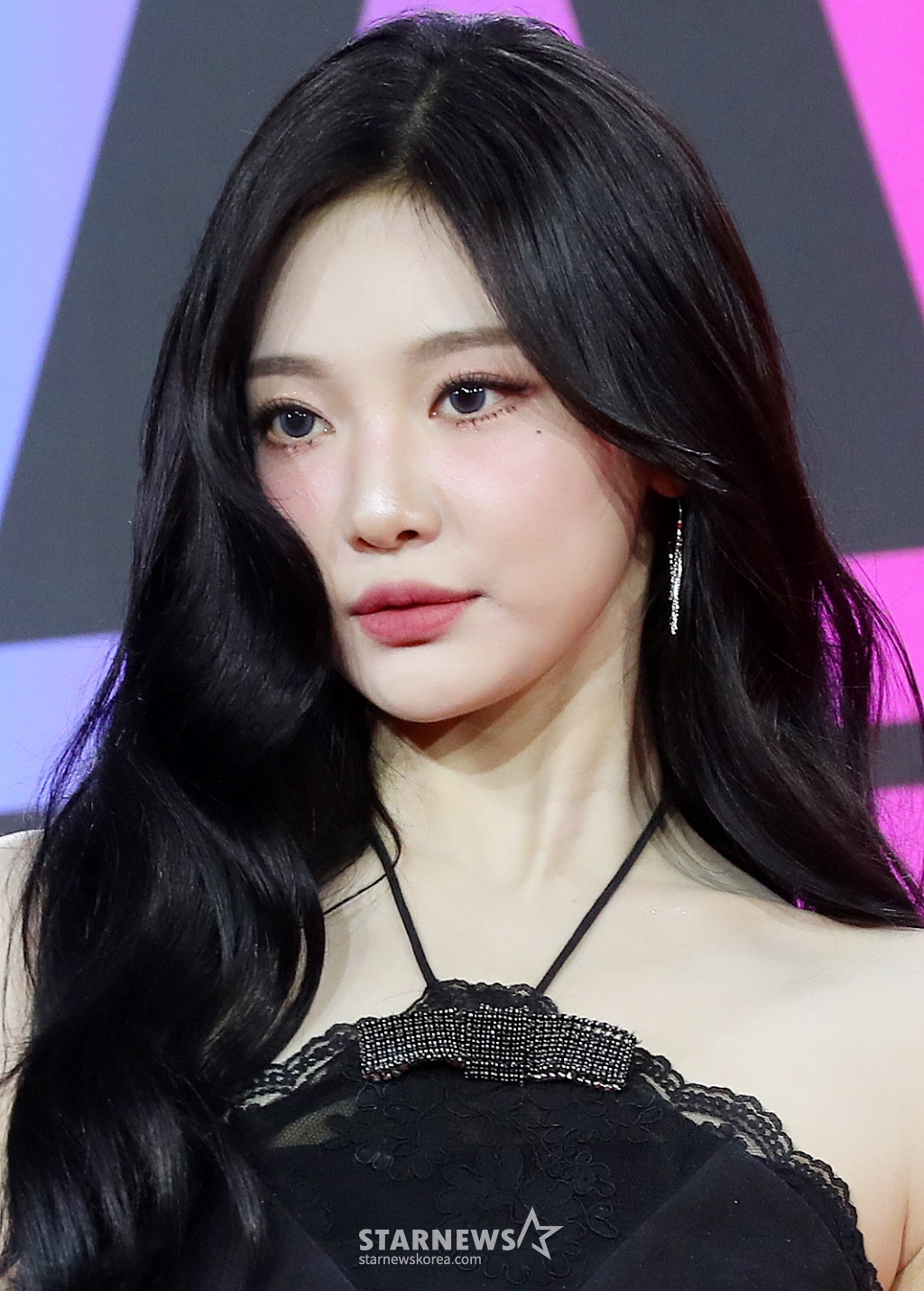 에스파 닝닝이 30일 오후 인천 중구 인스파이어 아레나에서 진행된 'MMA 2024'(제16회 멜론 뮤직어워드) 레드카펫 행사에 참석해 포즈를 취하고 있다. 2024.11.30 /사진=김창현 chmt@