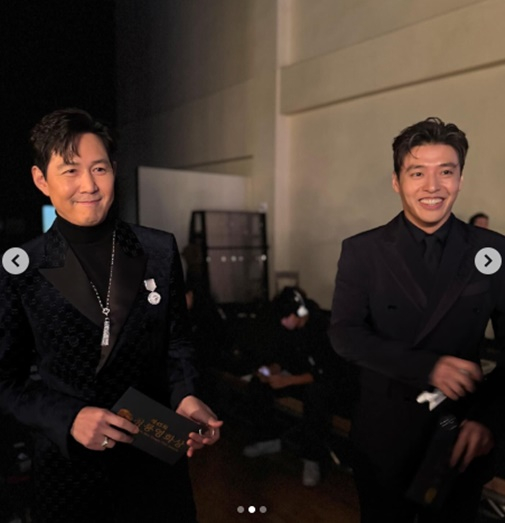 이정재 강하늘 / 사진=이정재 개인계정