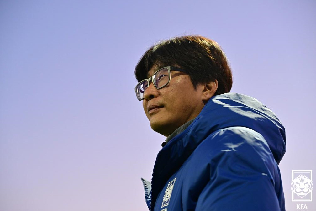신상우 한국여자축구대표팀 감독. /사진=대한축구협회 제공