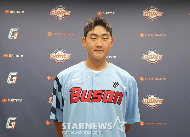 롯데 신인 김태현. /사진=양정웅 기자