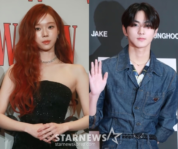 그룹 에스파 멤버 윈터, 그룹 엔하이픈 멤버 정원 /사진=스타뉴스