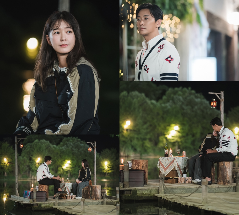 주지훈 정유미 / 사진=tvN 사랑은 외나무다리에서