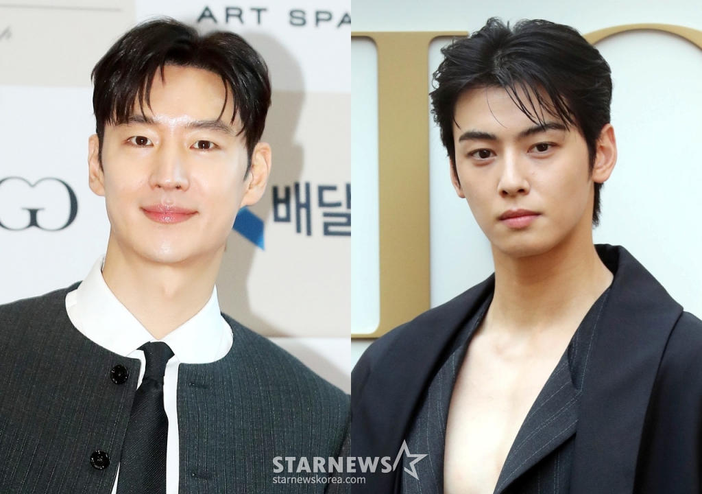 이제훈, 차은우 /사진=스타뉴스