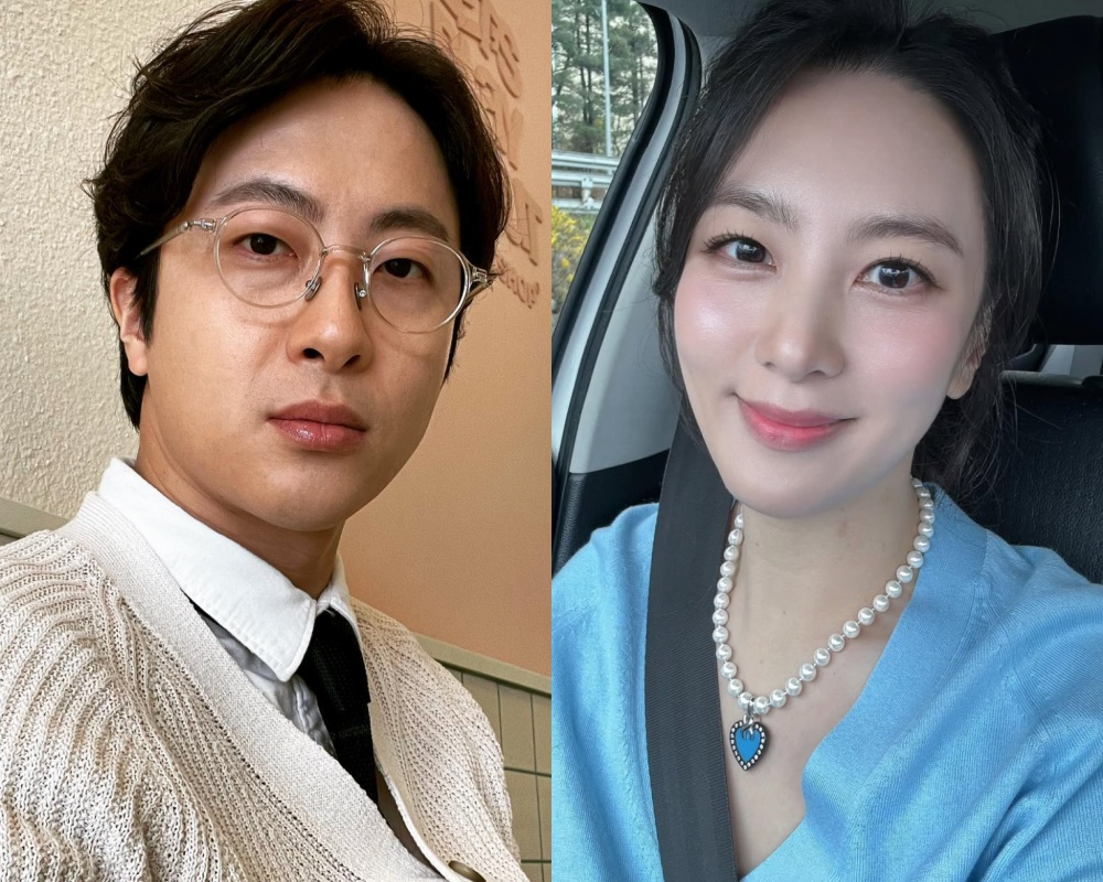 전민기(왼쪽), 정미녀 /사진=인스타그램