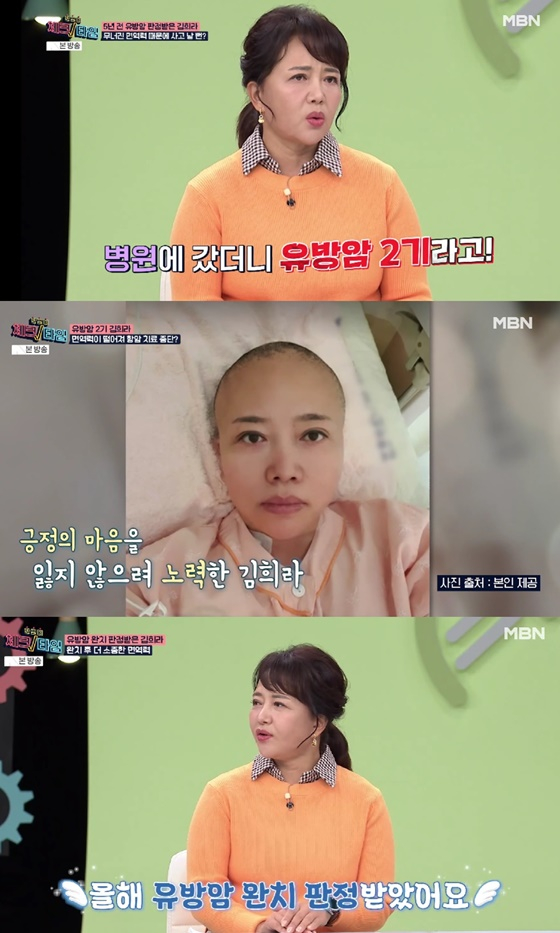 배우 김희라 /사진=MBN '한번 더 체크타임' 캡처