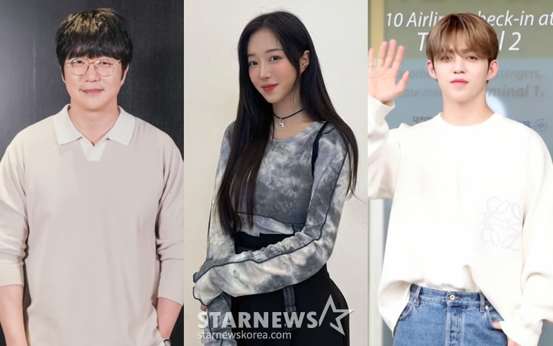 가수 성시경, 먹방 유튜버 쯔양, 가수 에스쿱스 /사진=티빙, 인스타그램, 스타뉴스