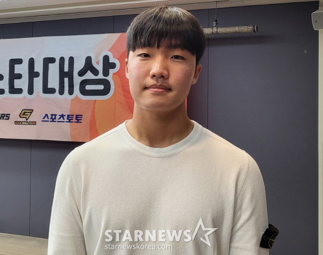 정우주. /사진=안호근 기자