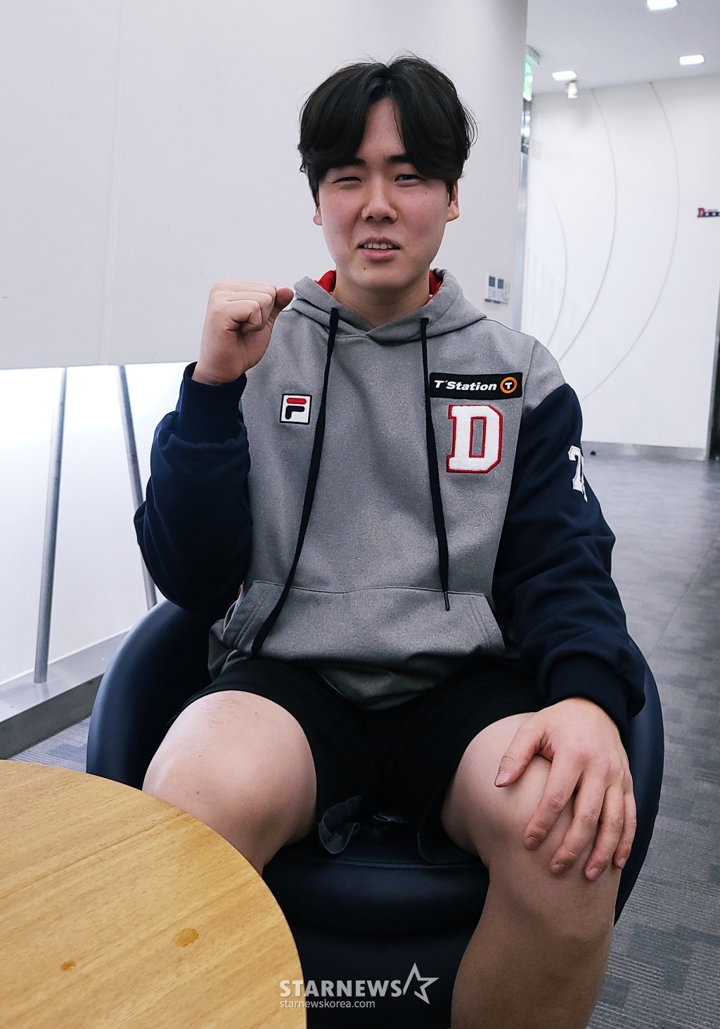 9일 잠실구장에서 만난 두산 베어스 투수 최승용. /사진=김우종 기자