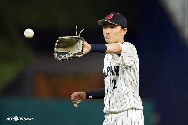 겐다 소스케가 2023 WBC에 출전한 모습. /AFPBBNews=뉴스1