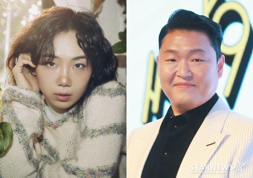 안신애, 싸이 /사진=피네이션, 스타뉴스