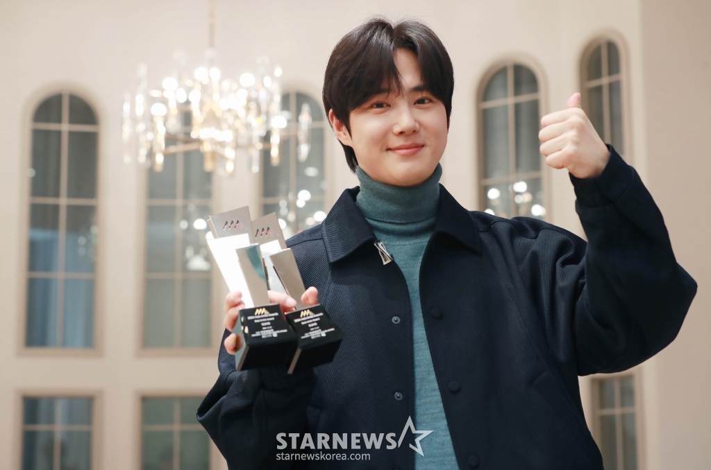 수호 AAA 인터뷰 /사진=이동훈