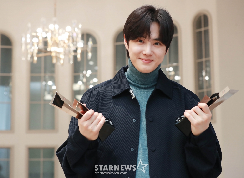 수호 AAA 인터뷰 /사진=이동훈