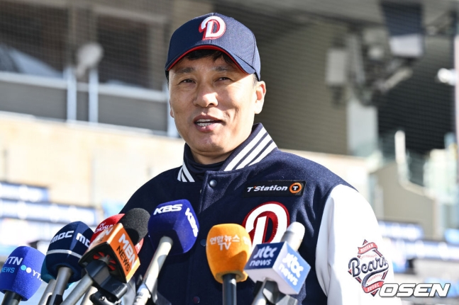 이승엽 두산 베어스 감독.